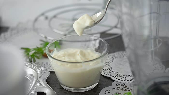 Reemplaza la leche con yogur