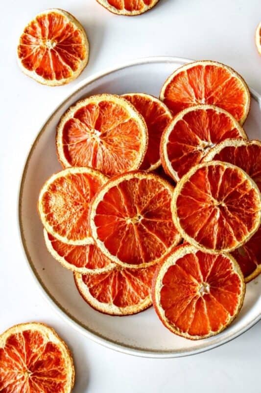 Cómo hacer rodajas de naranja seca 