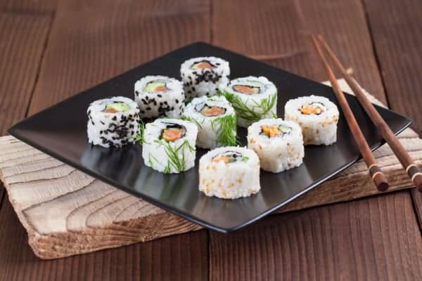 Receta de California Rolls